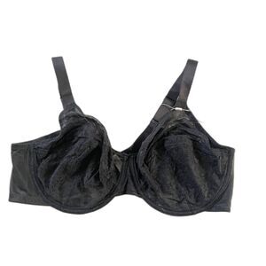 NEW HSIA Plus Size 44DD Womens Lacy Unpadded Full Coverage T-Shirt Underwire Bra
